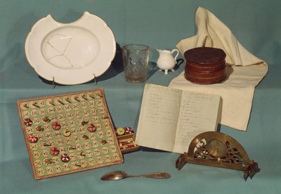 Objects Used by Louis XVI and the Royal Family During Their Imprisonment in the Temple by French School